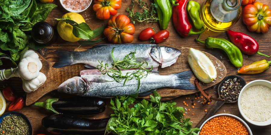 Alimentation de type méditérranéeen