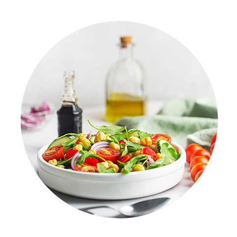 Alimentation végétarienne assiette - Equation Nutrition