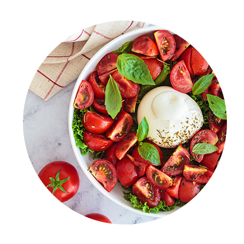 Tomatoes salad