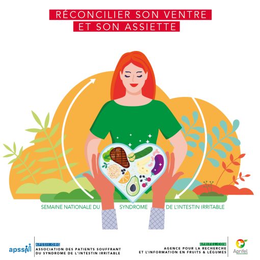 Visuel Semaine nationale du syndrome de l'intestin irritable APSSII - Aprifel