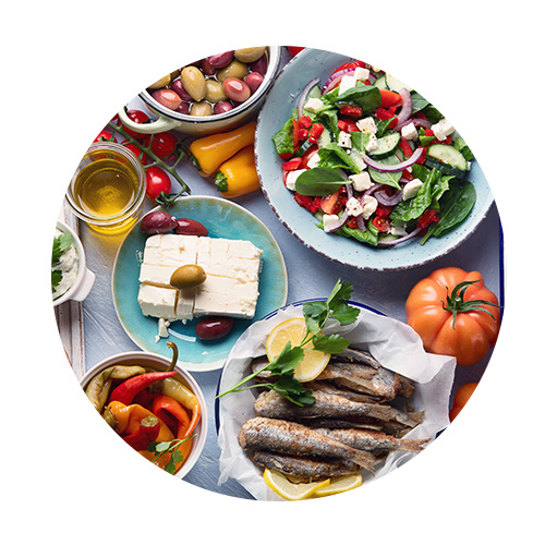 Plats méditerranéens - santé et environnement