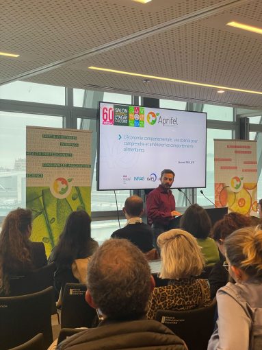 Laurent Muller à la matinée d'information Sciences humaines et sociales : des outils pour comprendre et objectiver les choix alimentaires des consommateurs - Aprifel