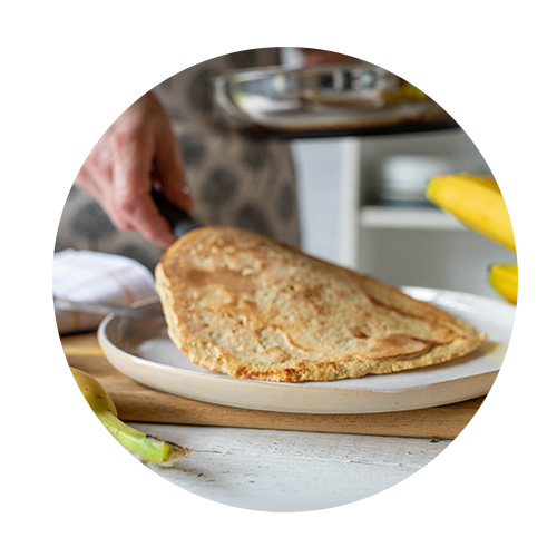Pancake dans une assiette précarité alimentaire en France - Aprifel